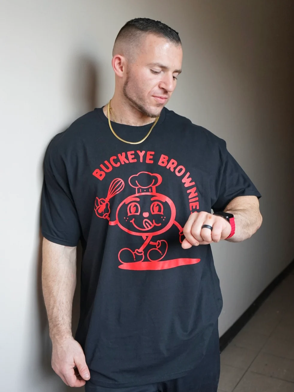 Buckeye Brownies Premium Mascot Tee - Image 4